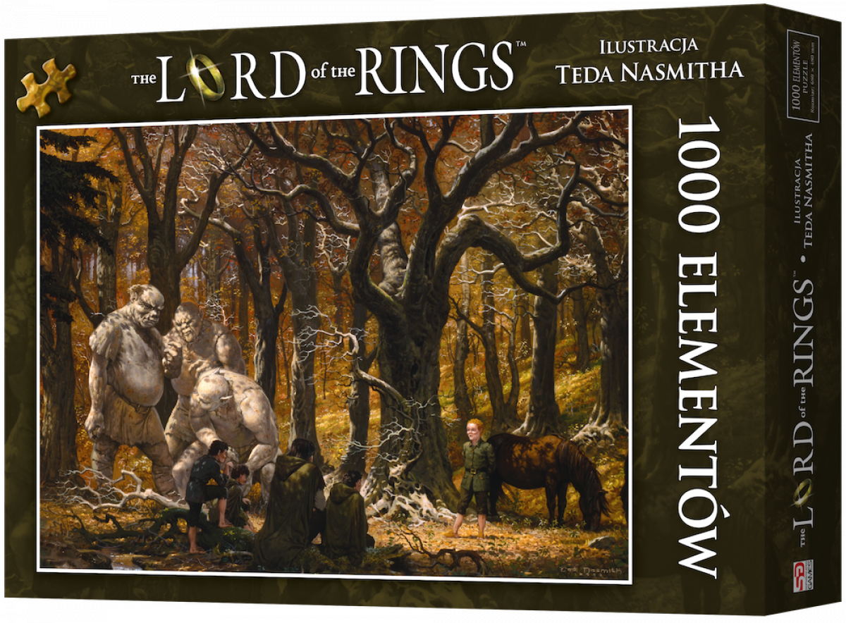 Puzzle Władca Pierścieni: Pieśń wśród Trollowych Wzgórz (1000 elementów)